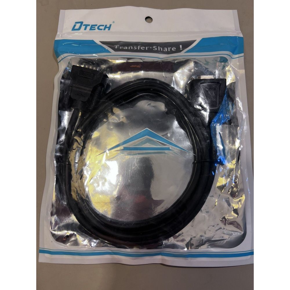 DTech Transfer Share Cable Straight Thru RS233